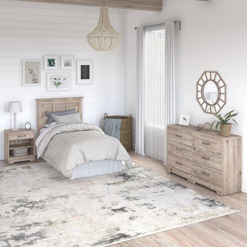 Kathy Ireland Home by Bush Furniture River Brook 3 Piece Bedroom Set